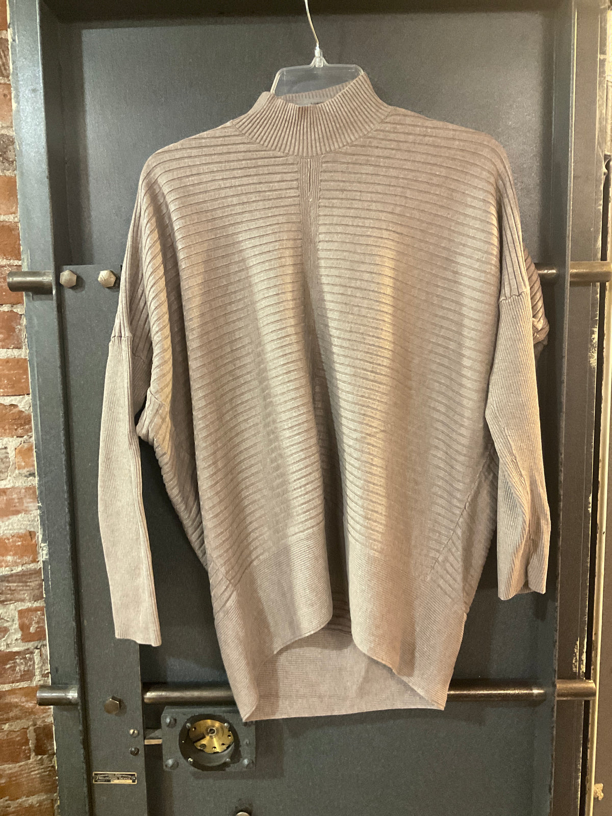 BROWN DEX SWEATER S