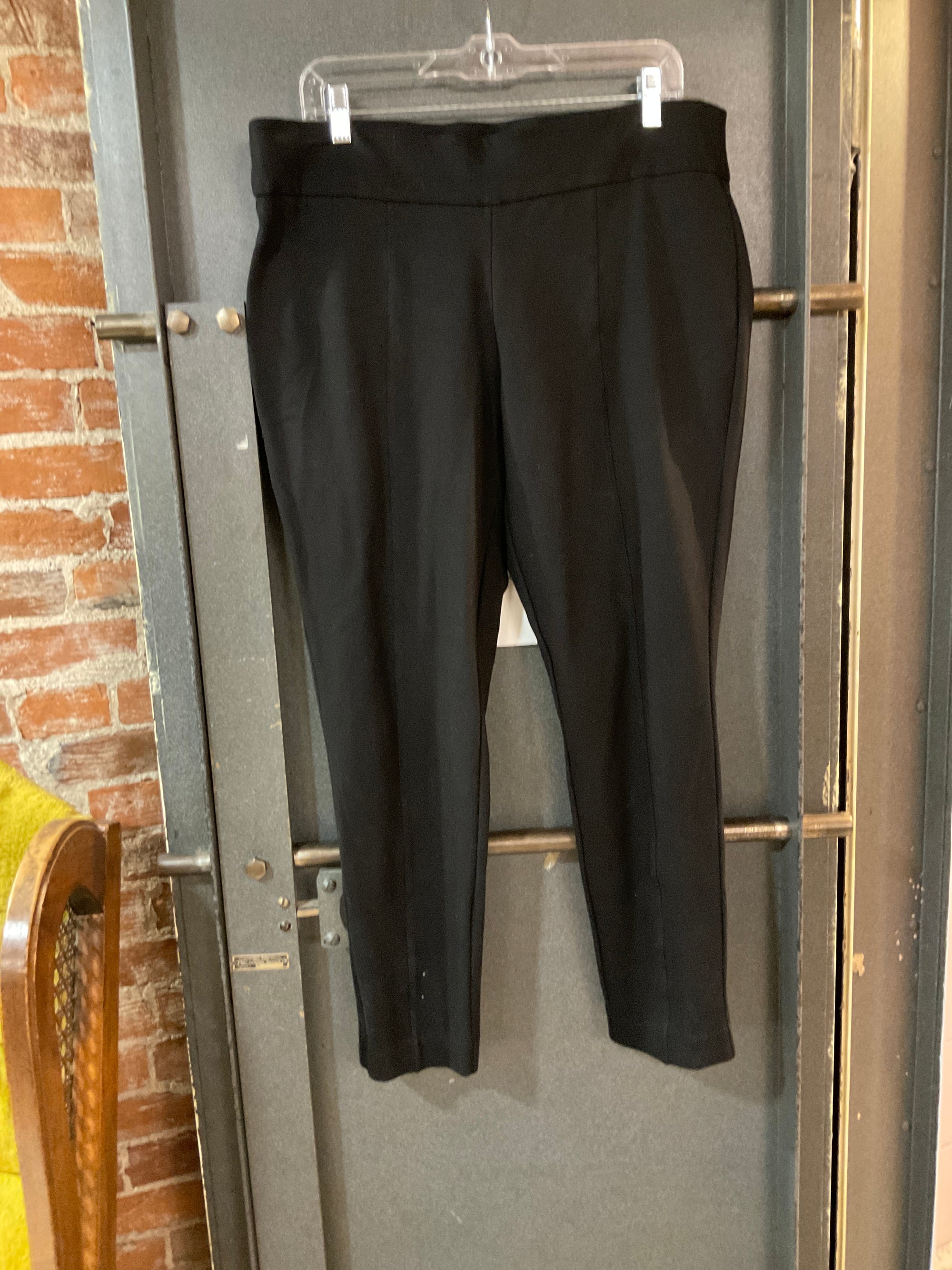 BLACK ANNE KLEIN PANTS L