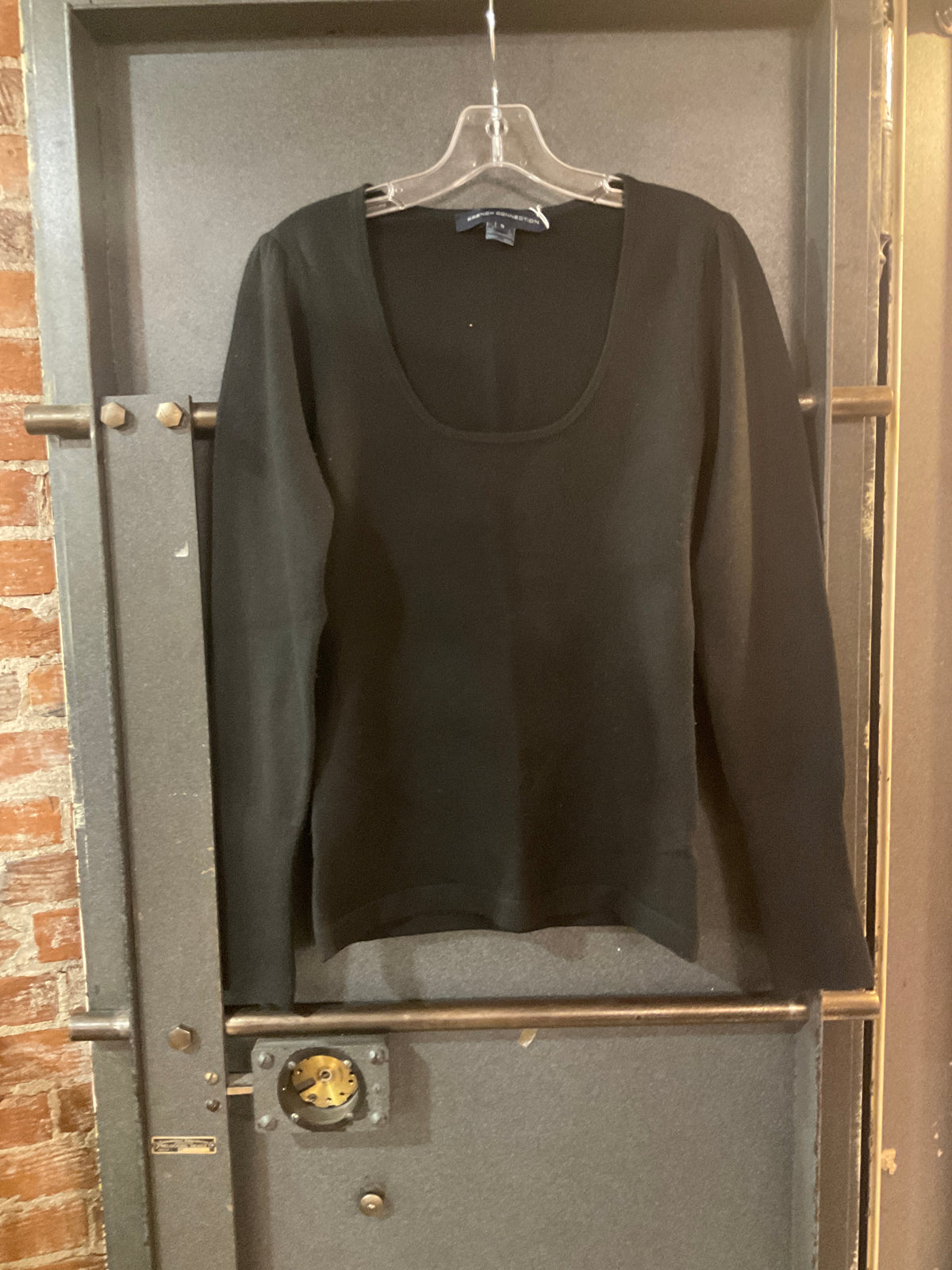 BLACK FRENCH CONNECTION SWEATER S