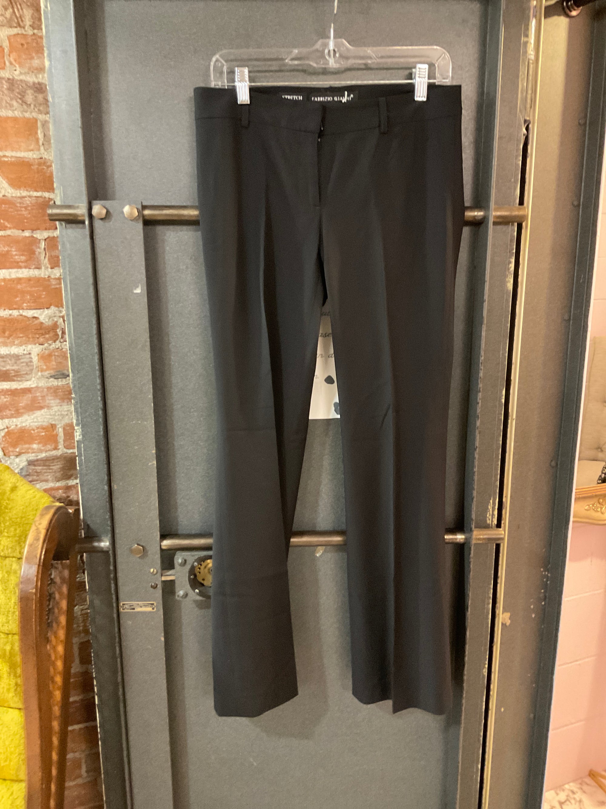 BLACK FABRIZIO GIANNI PANTS 6