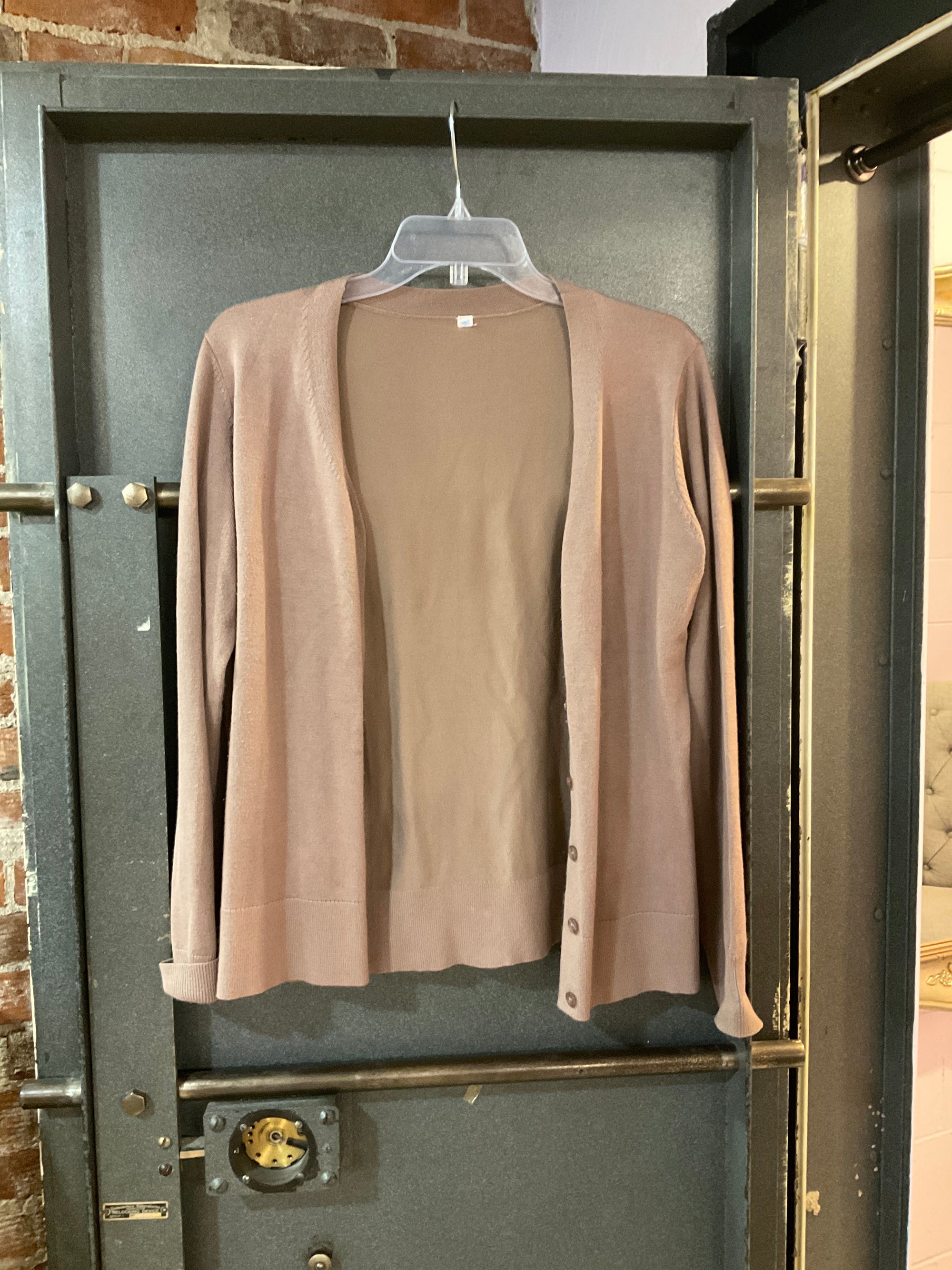 BROWN UNKNOWN Cardigan M