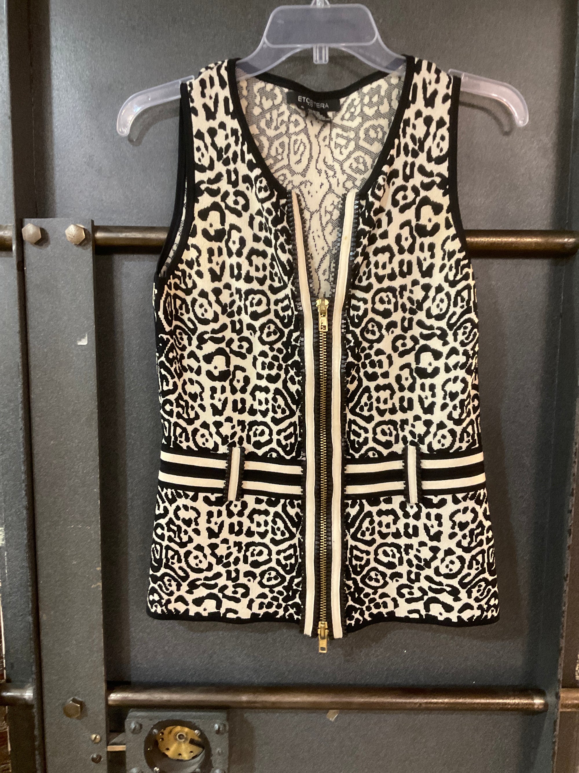 LEOPARD ETCETERA TANK TOP S