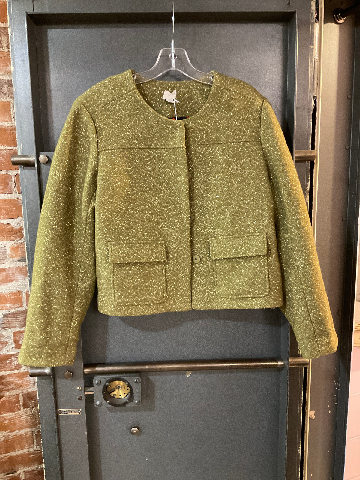 GREEN A NEW DAY BLAZER JACKET 14