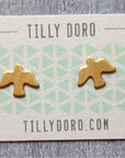 Tilly Doro - Bird Stud Earrings