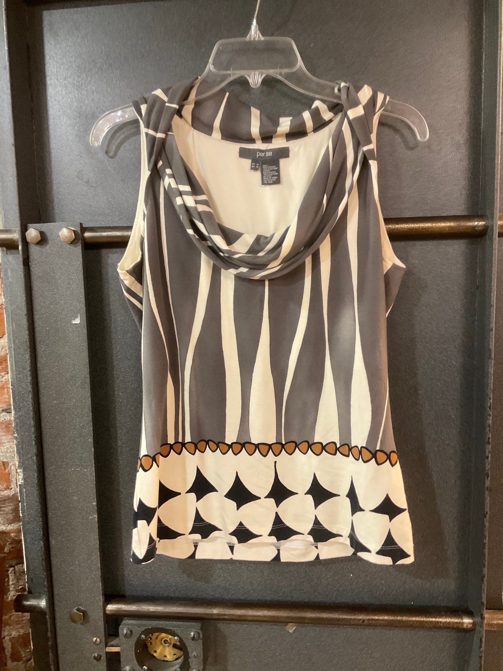 PATTERNED PER SE TANK TOP M