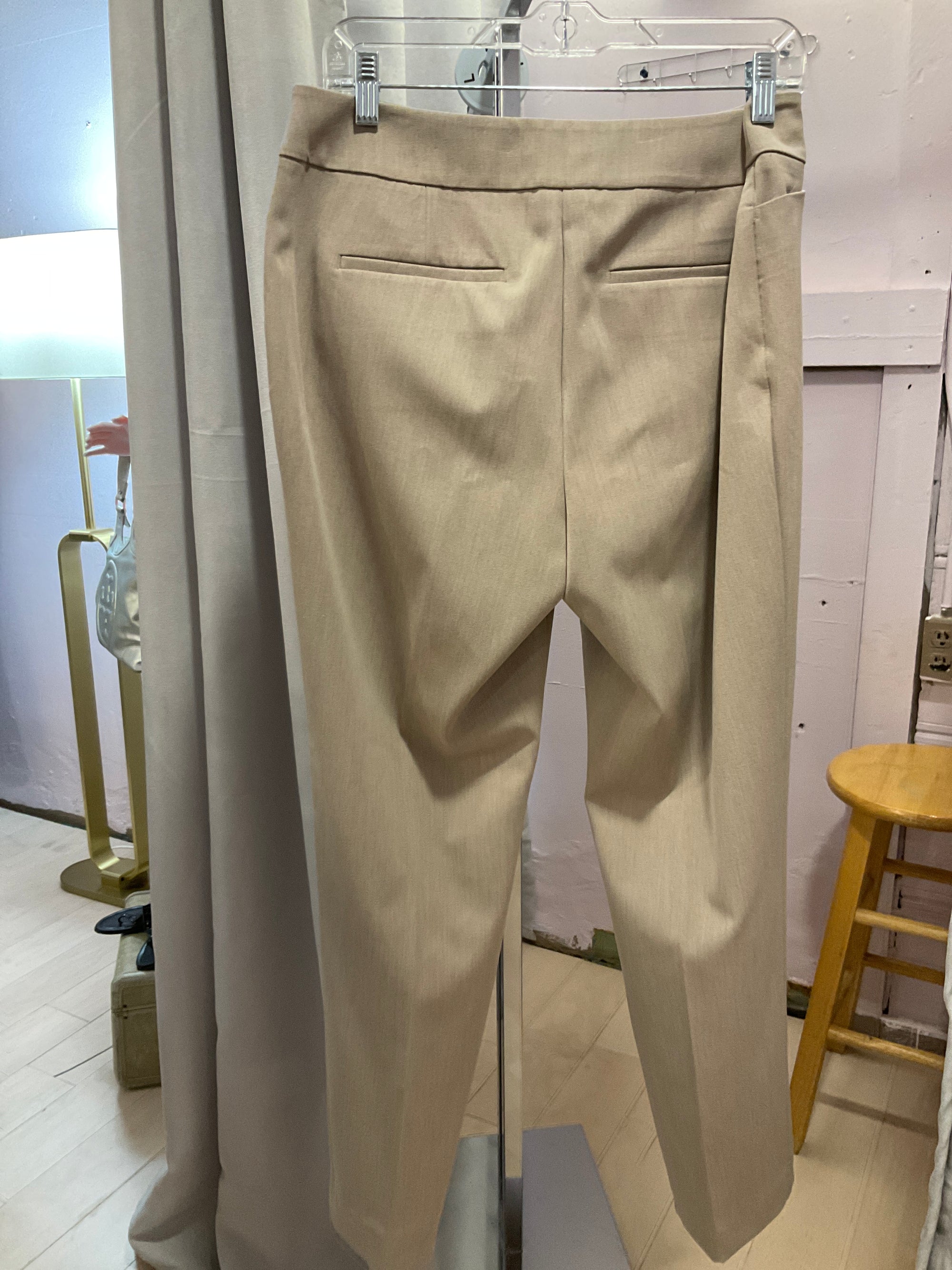 {{ClientCode}} TAN ANN TAYLOR DRESS PANTS, 10