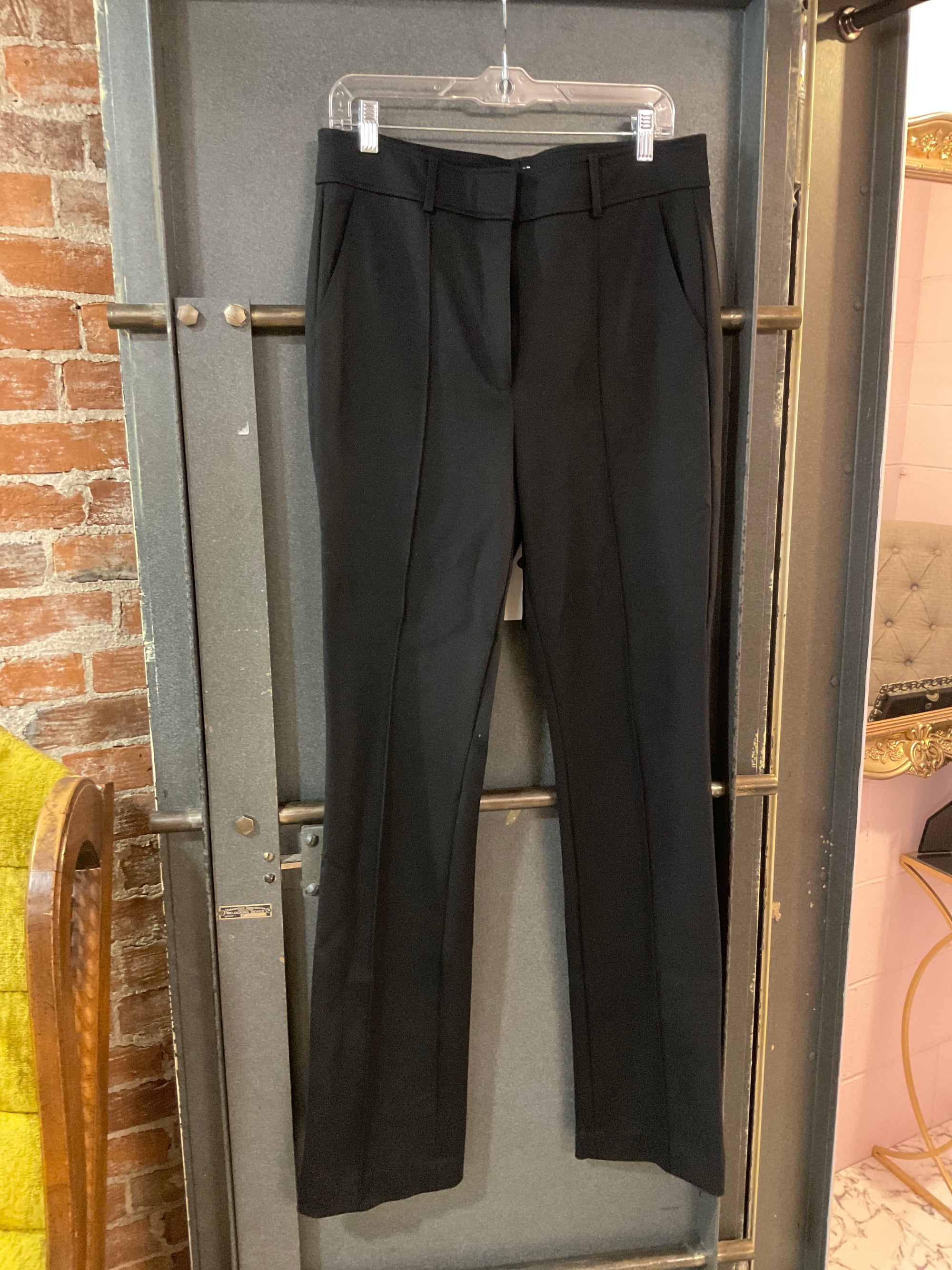 BLACK WHITE HOUSE BLACK MARKET PANTS 12