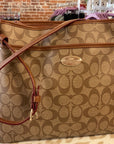 {{Client Code}} BROWN COACH LEATHER CROSSBODY