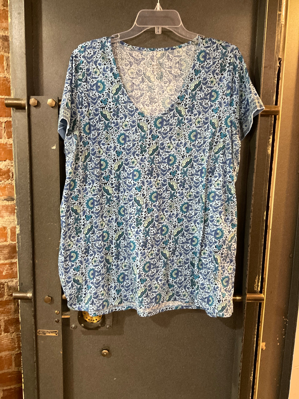FLORAL J JILL 100% Cotton L