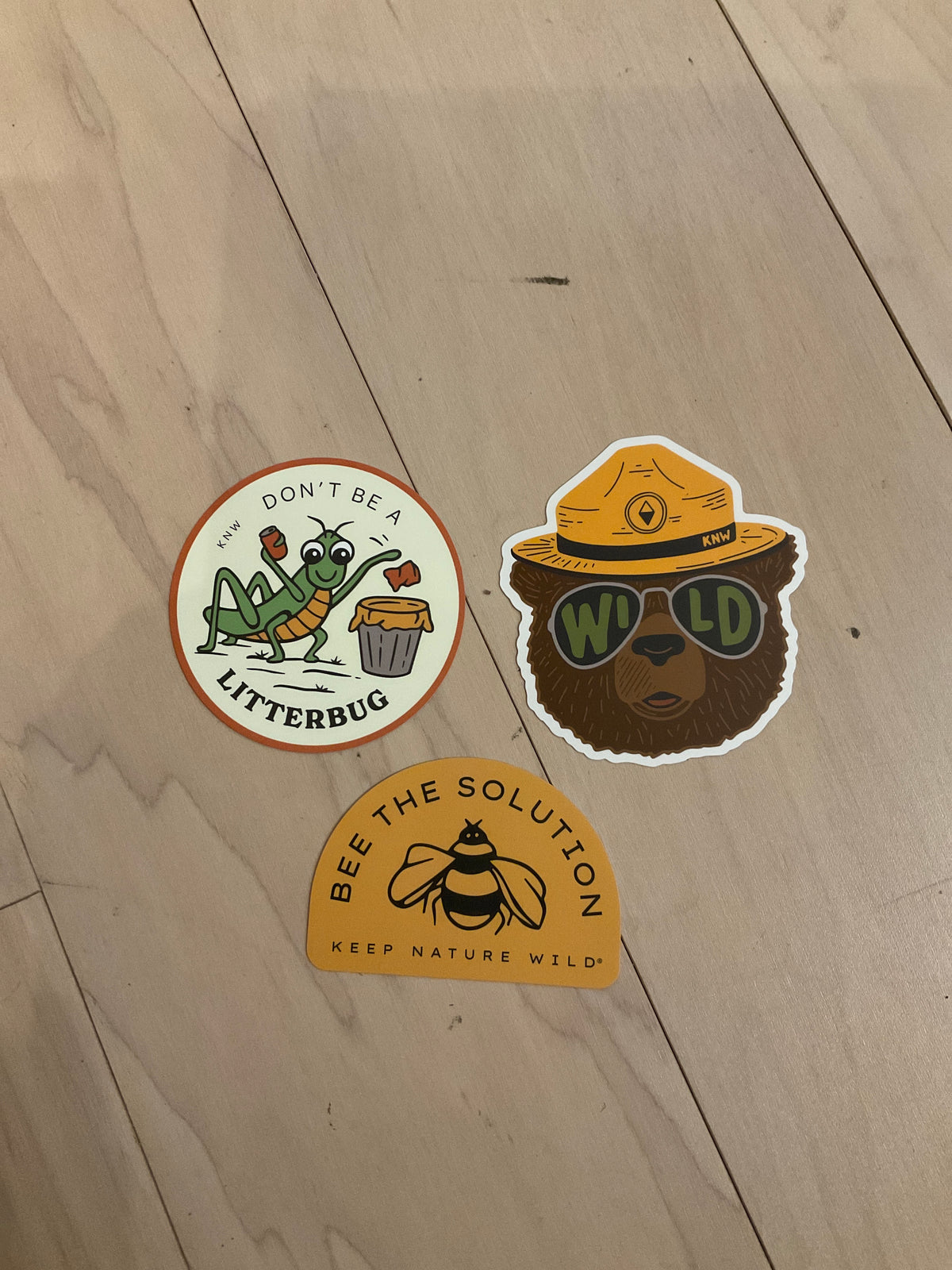 Keep Nature Wild Stickers