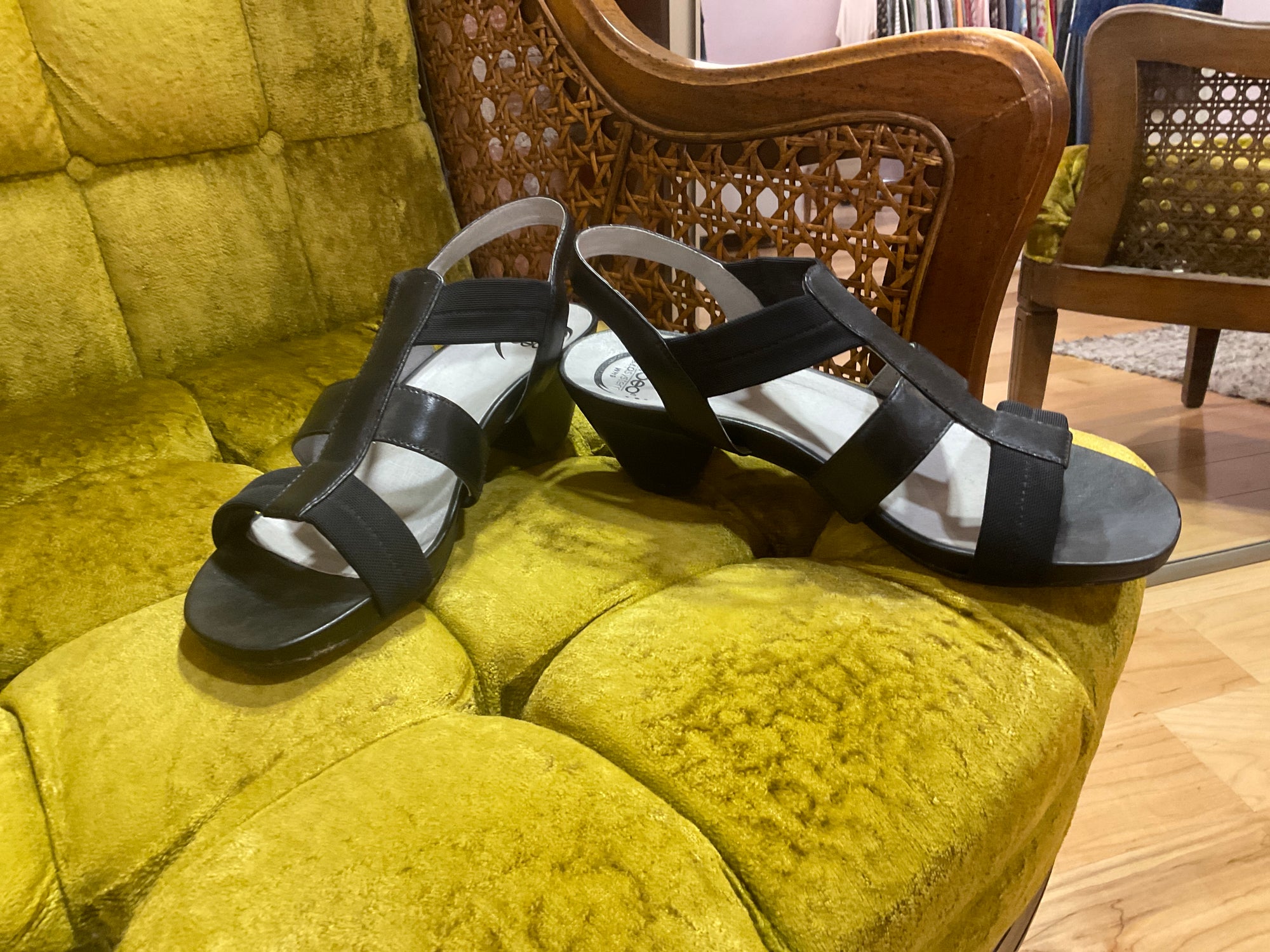 BLACK ABEO SANDAL 9