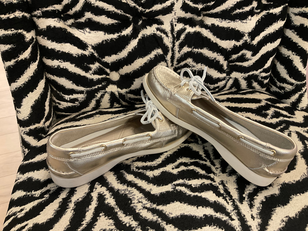 {{ClientCode}} TAN RALPH LAUREN SHOE, 8.5