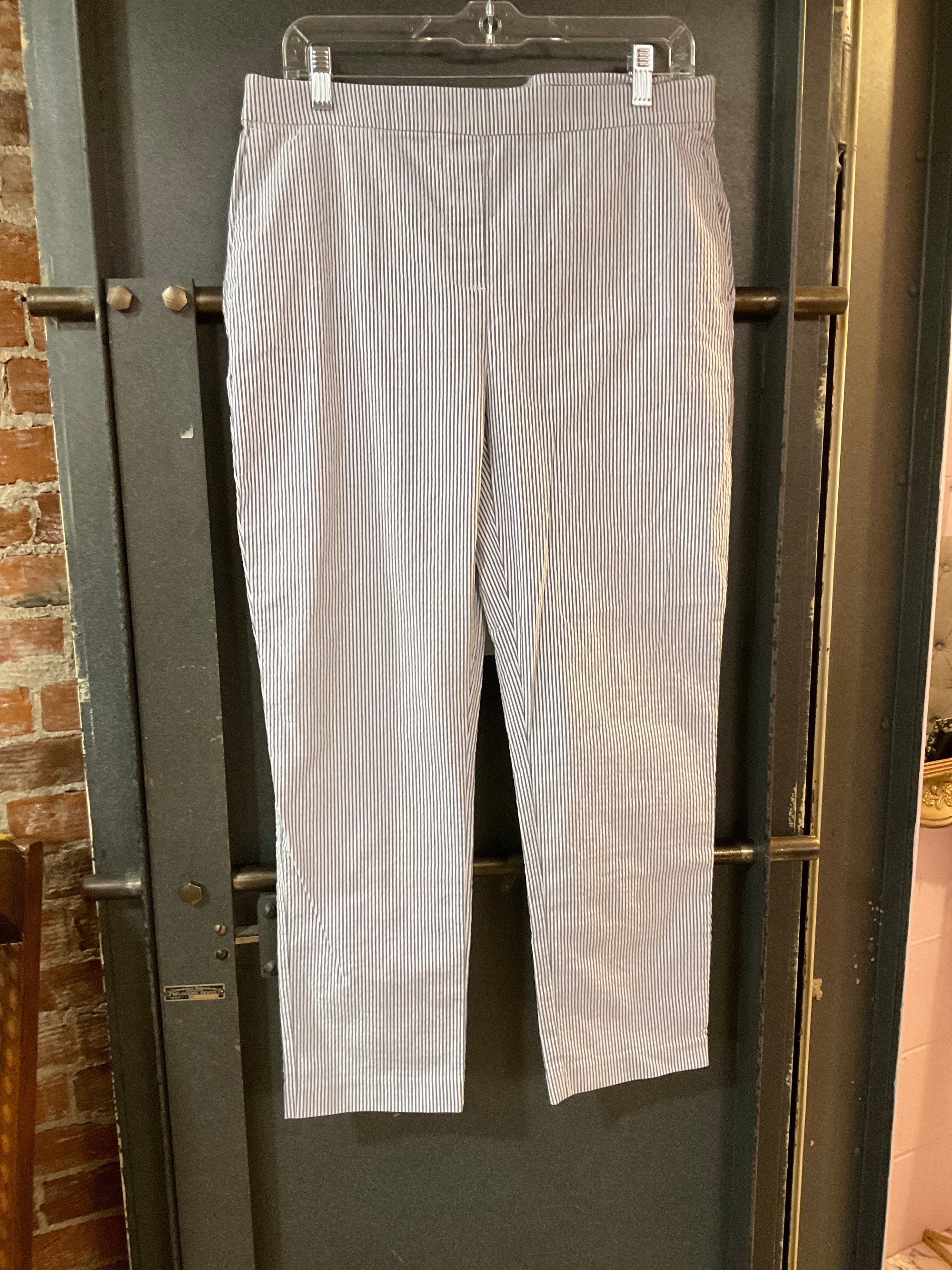 BLUE/WHITE STRIPE JONES NEW YORK PANTS 12