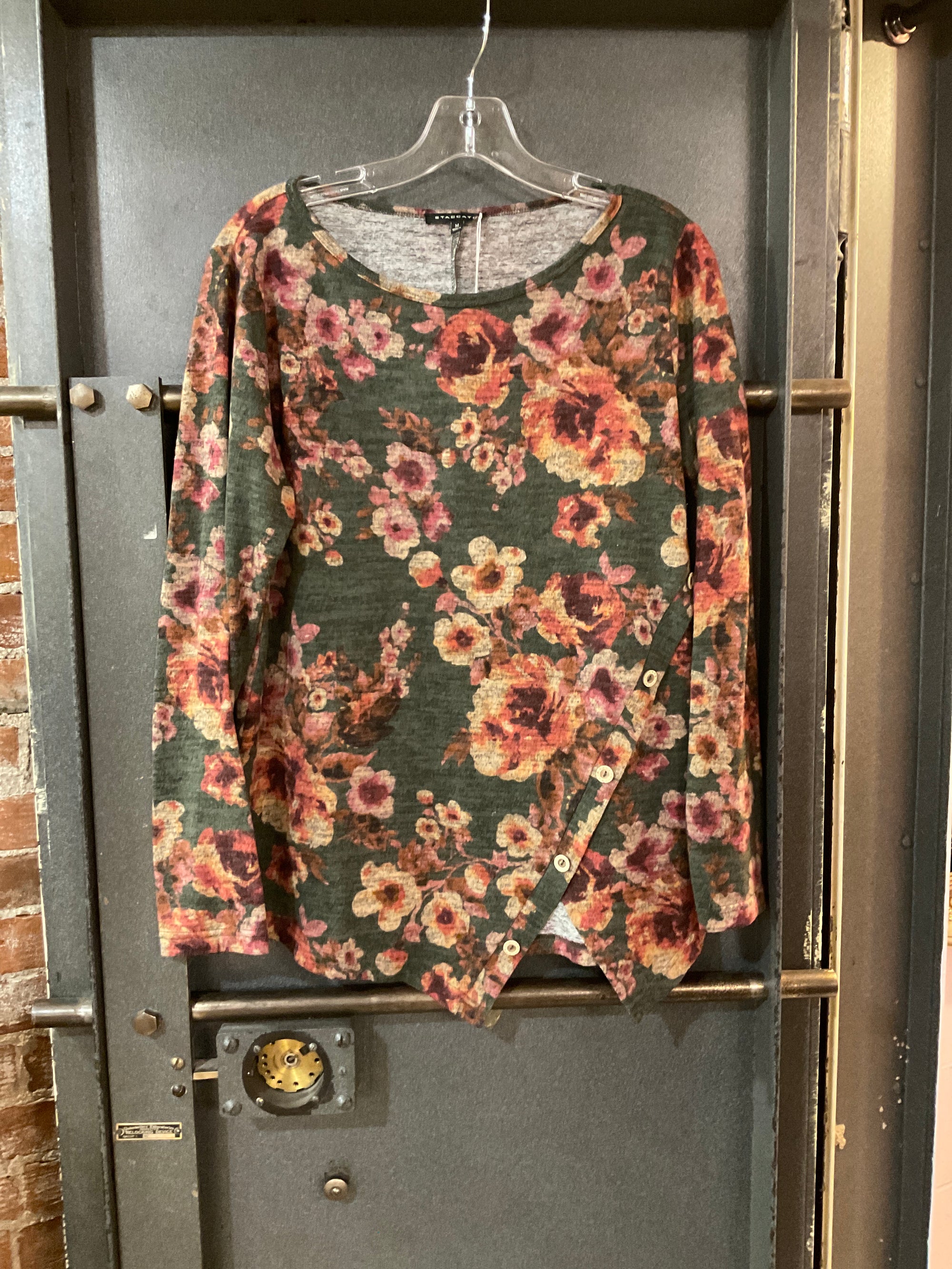 MULTI STACCATO LONG SLEEVE SHIRT M