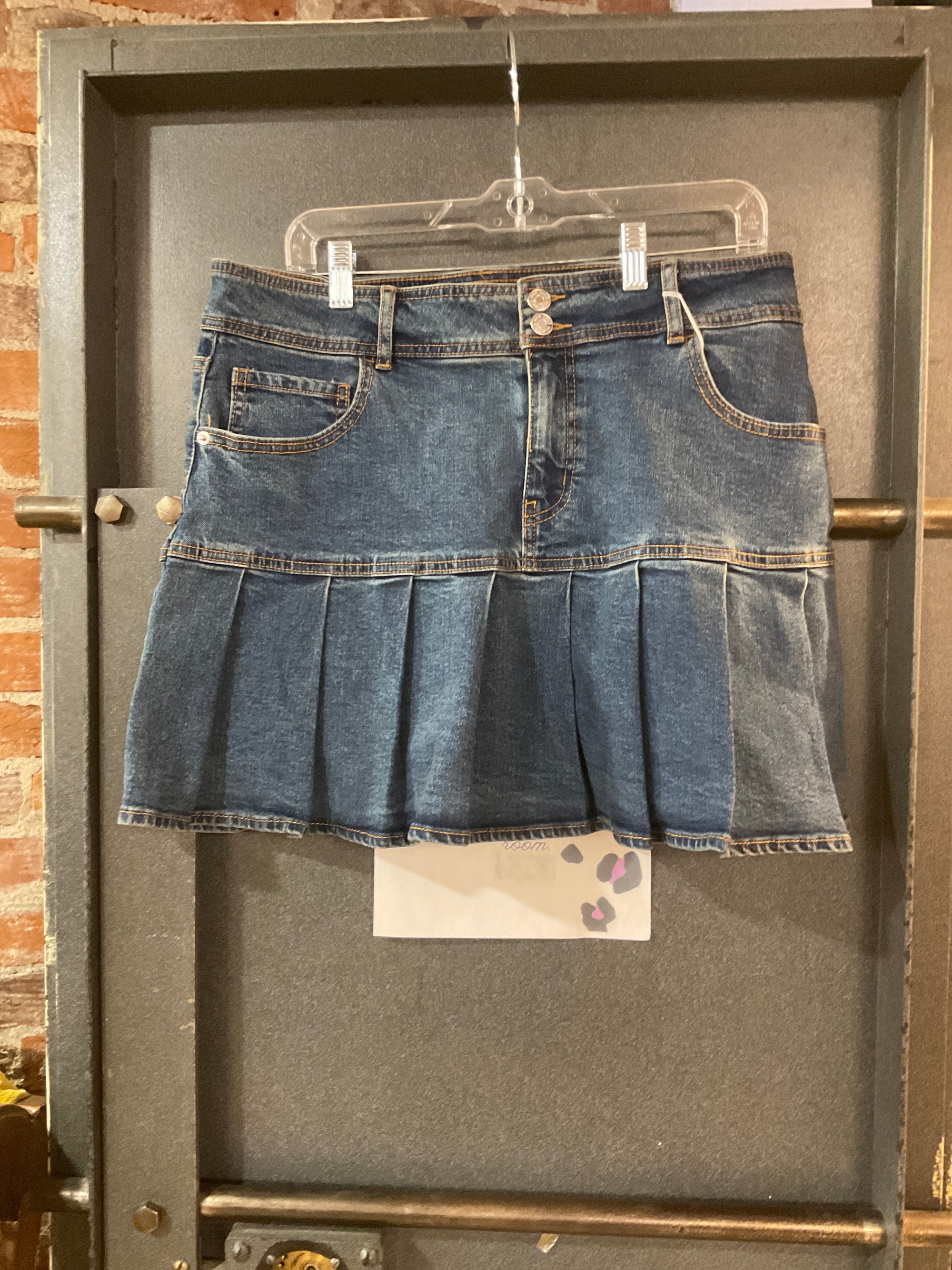 MED WASH WILD FABLE SKIRT 16