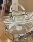 {{Client Code}} TAN COACH PURSE