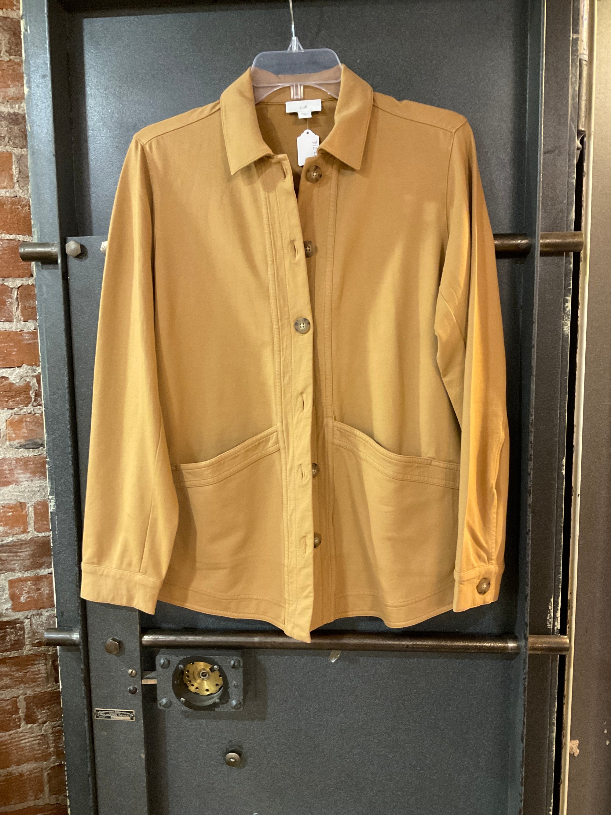 BROWN J JILL JACKET S