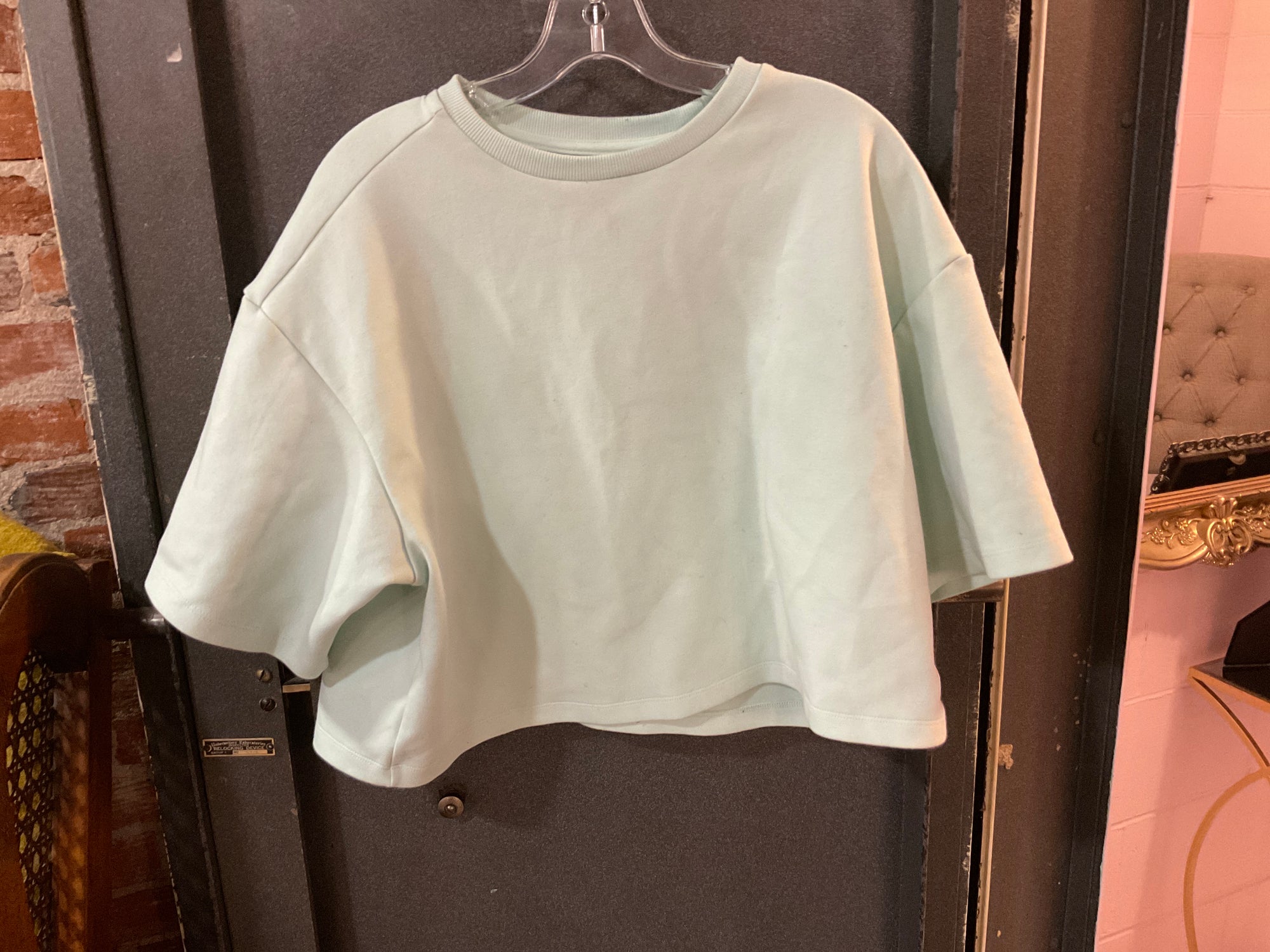 TEAL LEE SHORT SLEEVE SHIRT M