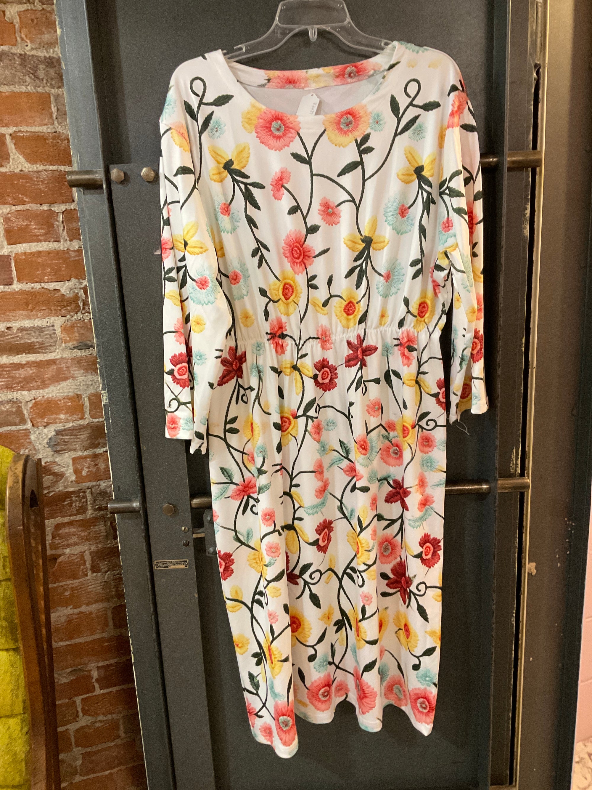 FLORAL UNKNOWN DRESS 2XL