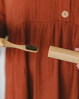 Me Mother Earth - All - in-1 Bamboo Travel Toothbrush w/ Replaceable Head