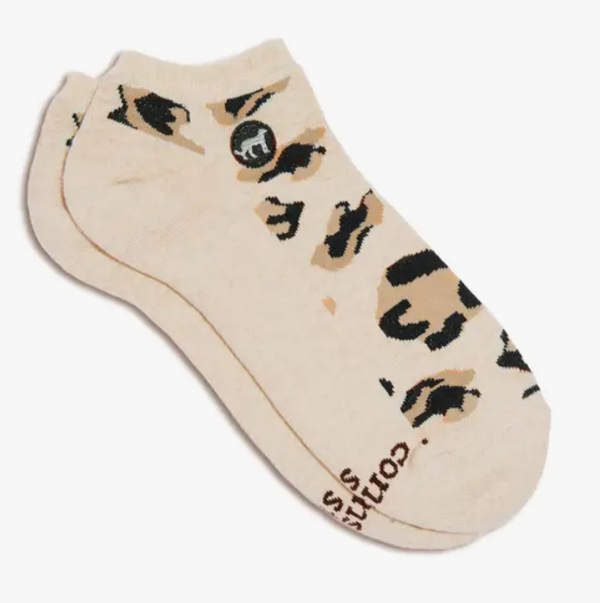 Conscious Step - Socks that Save Wildlife - Leopard - Ankle