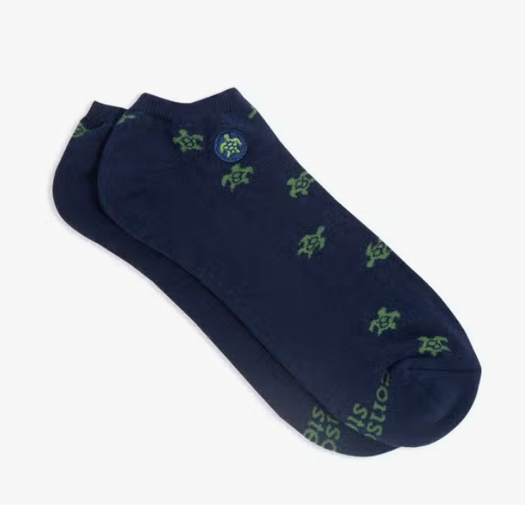 Conscious Step - Socks that Protect Turtles - Ankle