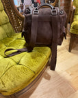 BROWN STEVE MADDEN BACKPACK PURSE