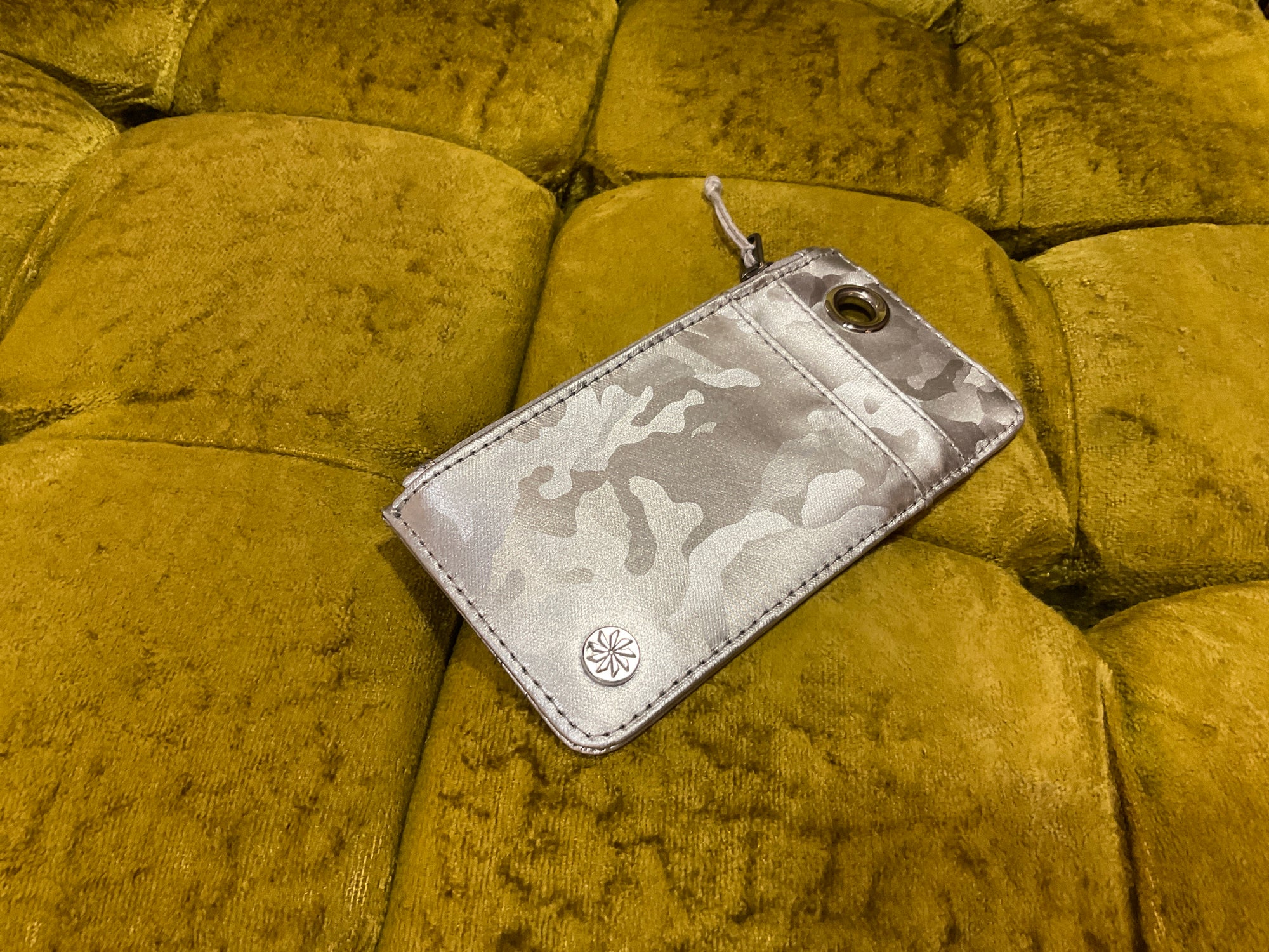 SILVER CAMO ATHLETA WALLET