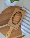 Me Mother Earth - Bamboo Paddle Hairbrush