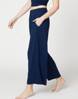 Bamboo Wide Leg Ankle Pant