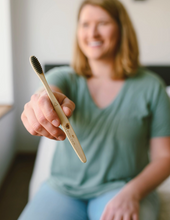 Load image into Gallery viewer, Me Mother Earth - Bamboo Charcoal Toothbrush
