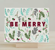 Load image into Gallery viewer, Be Merry - Plantable Christmas Card
