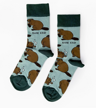 Load image into Gallery viewer, Bare Kind - Socks that Save Beavers
