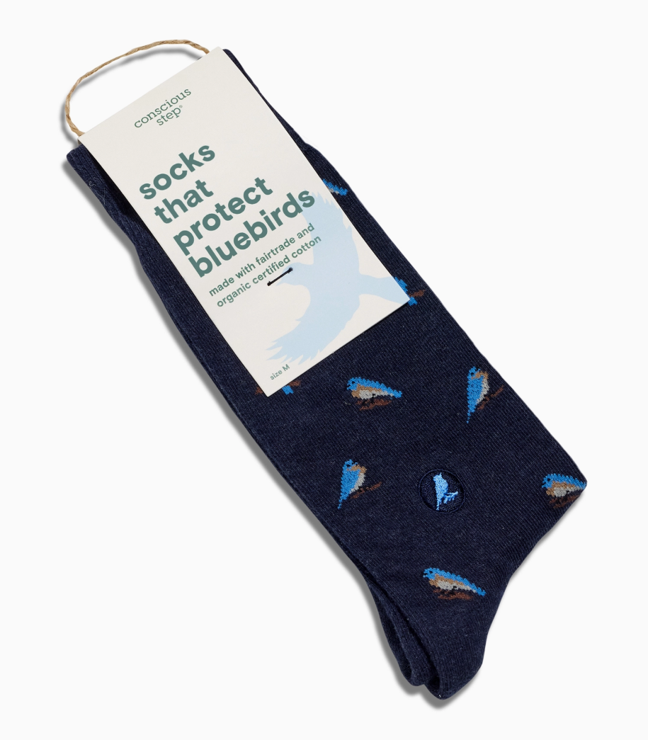 Conscious Step - Socks Protect Bluebirds