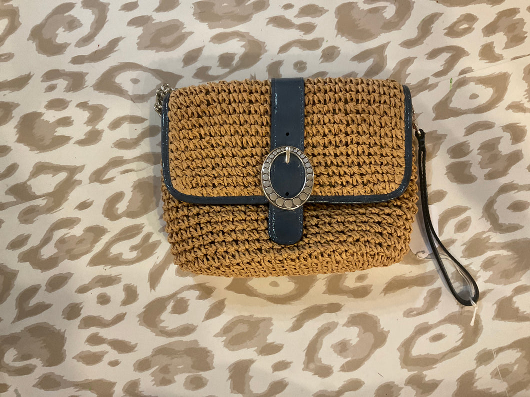 {{Client Code}} WHICKER BRIGHTON CROSS BODY PURSE, N/A