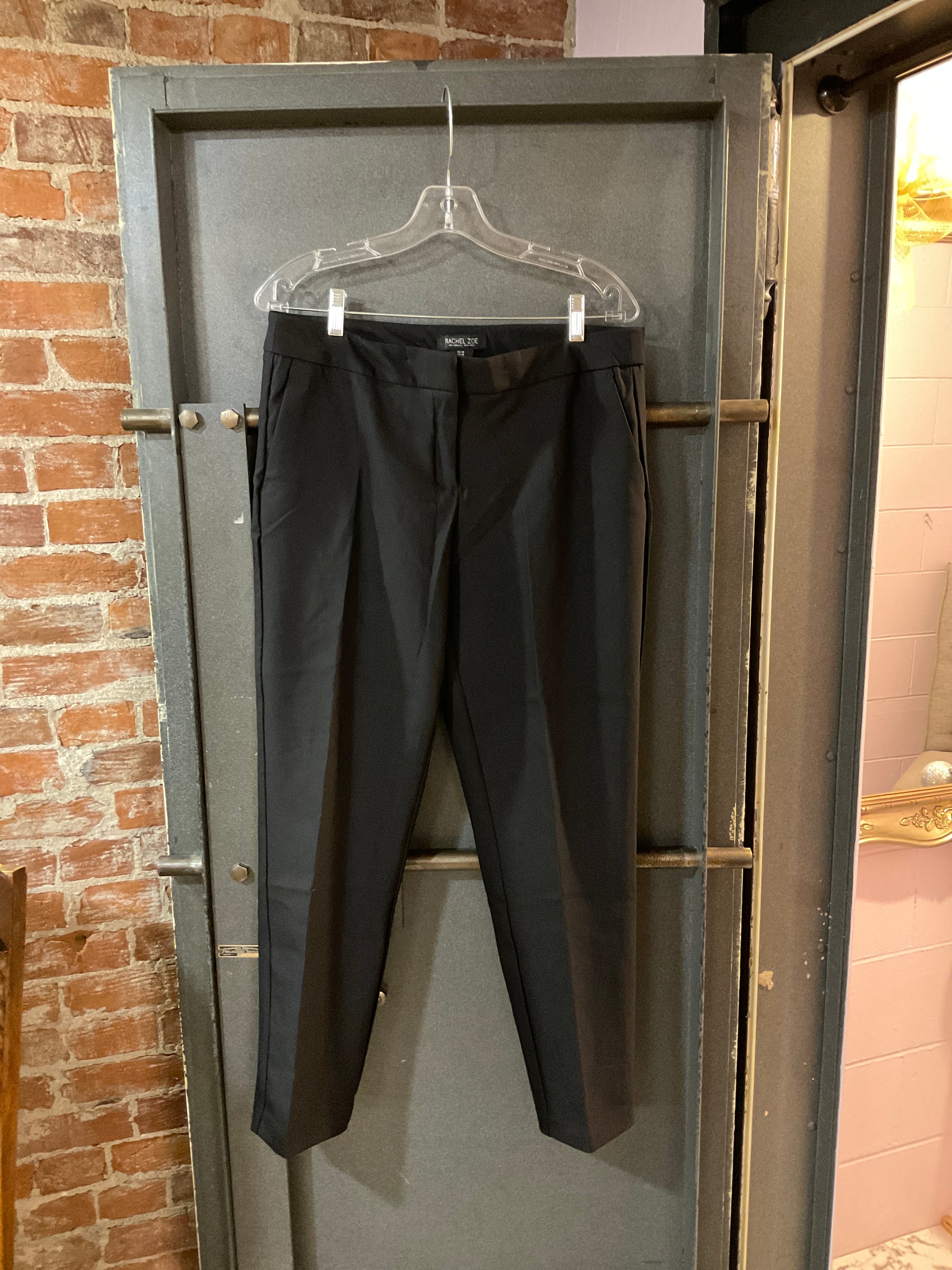 BLACK RACHEL ZOE PANTS 10