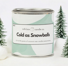 Load image into Gallery viewer, Milk Box - Coconut Wax Candle - Winter
