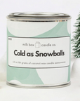 Milk Box - Coconut Wax Candle - Winter