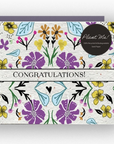 Floral Congratulations - Plantable Greeting Card