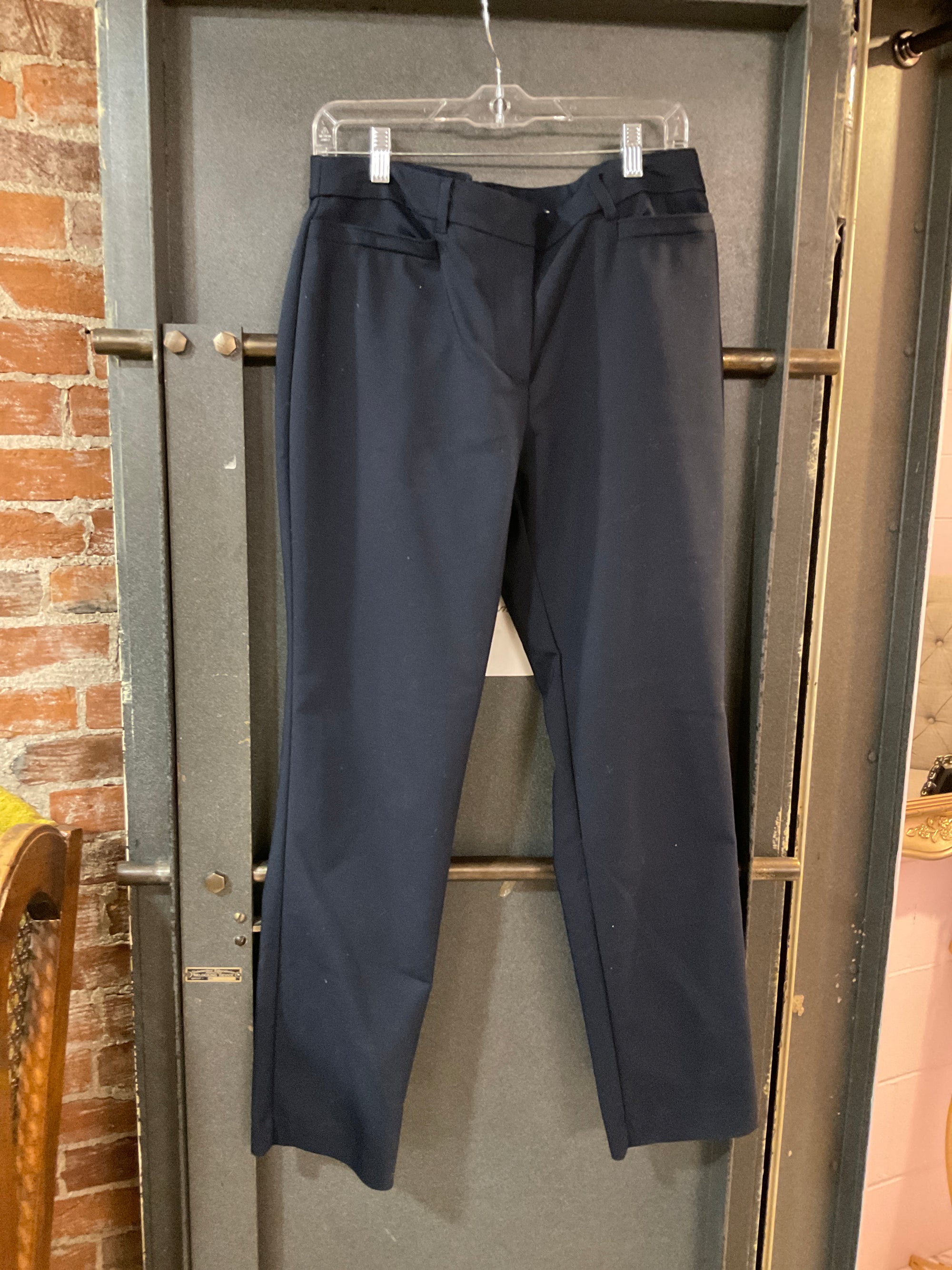 NAVY DANA BUCHMAN PANTS 10