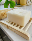 ME Mother Earth Wide Slat Wood Soap Dish