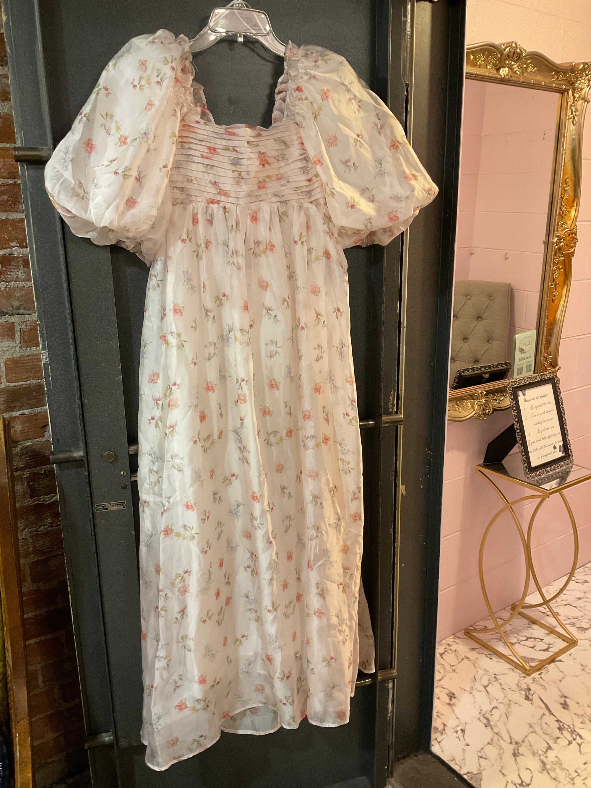 Floral Worth Collection DRESS M