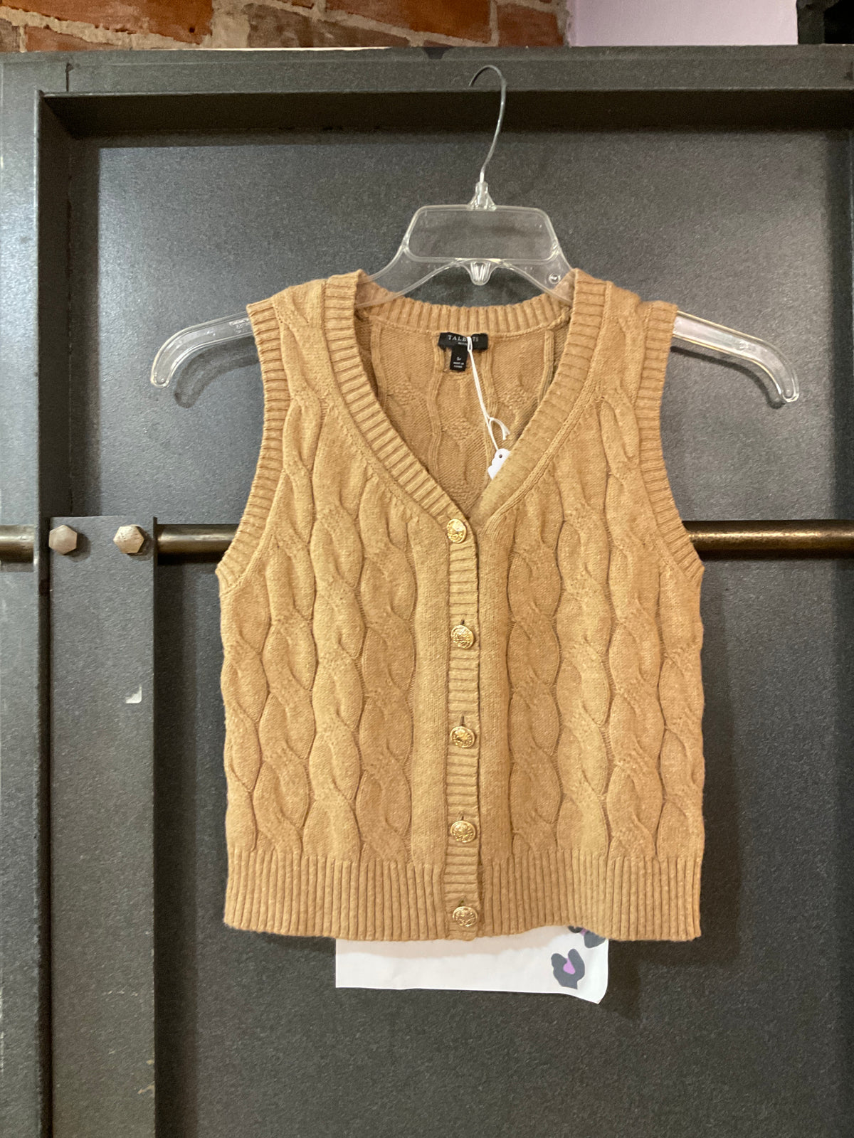 Brown TALBOTS Sweater VEST S