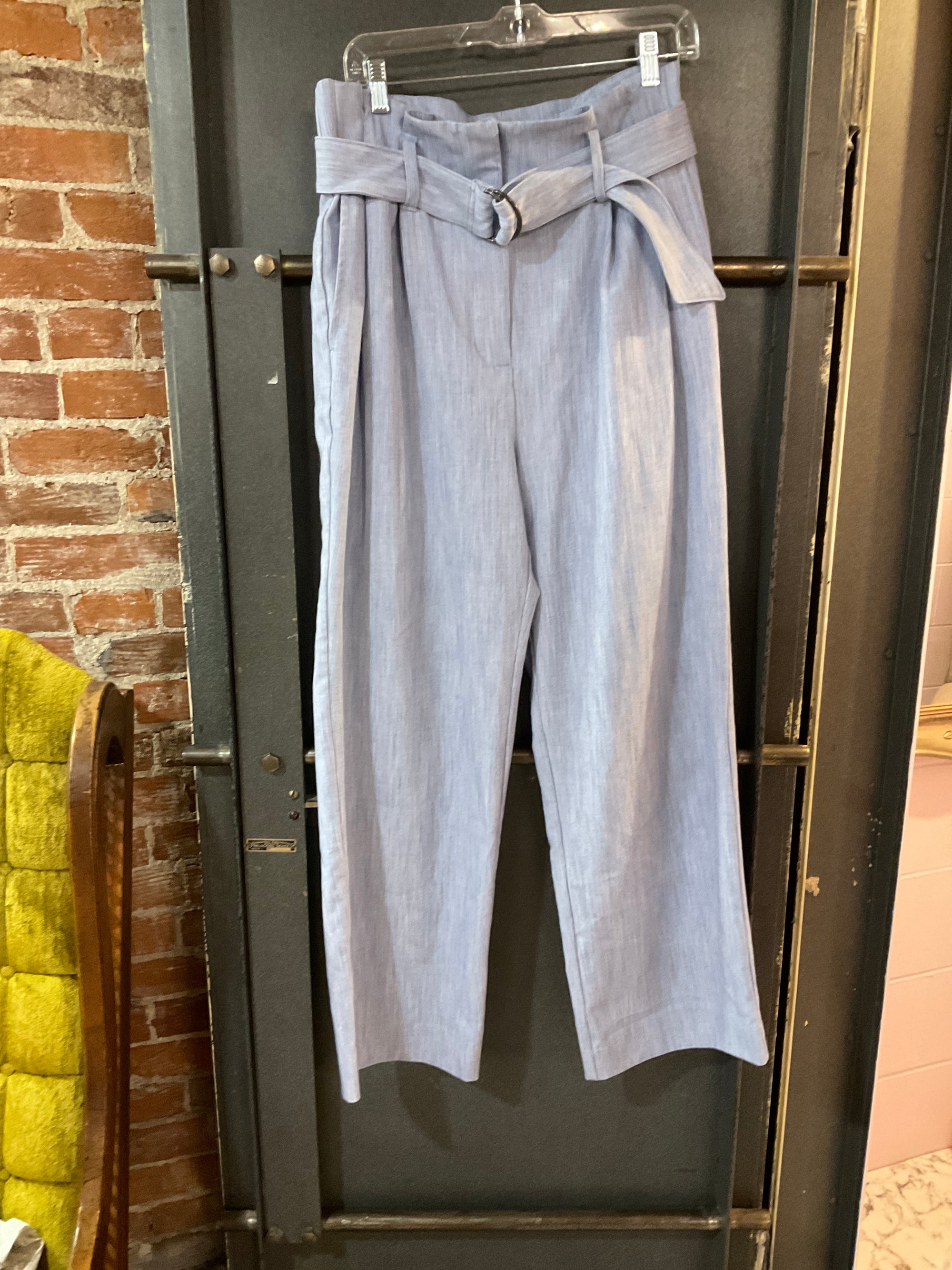 LIGHT BLUE NINE WEST WIDE LEG PANTS 10
