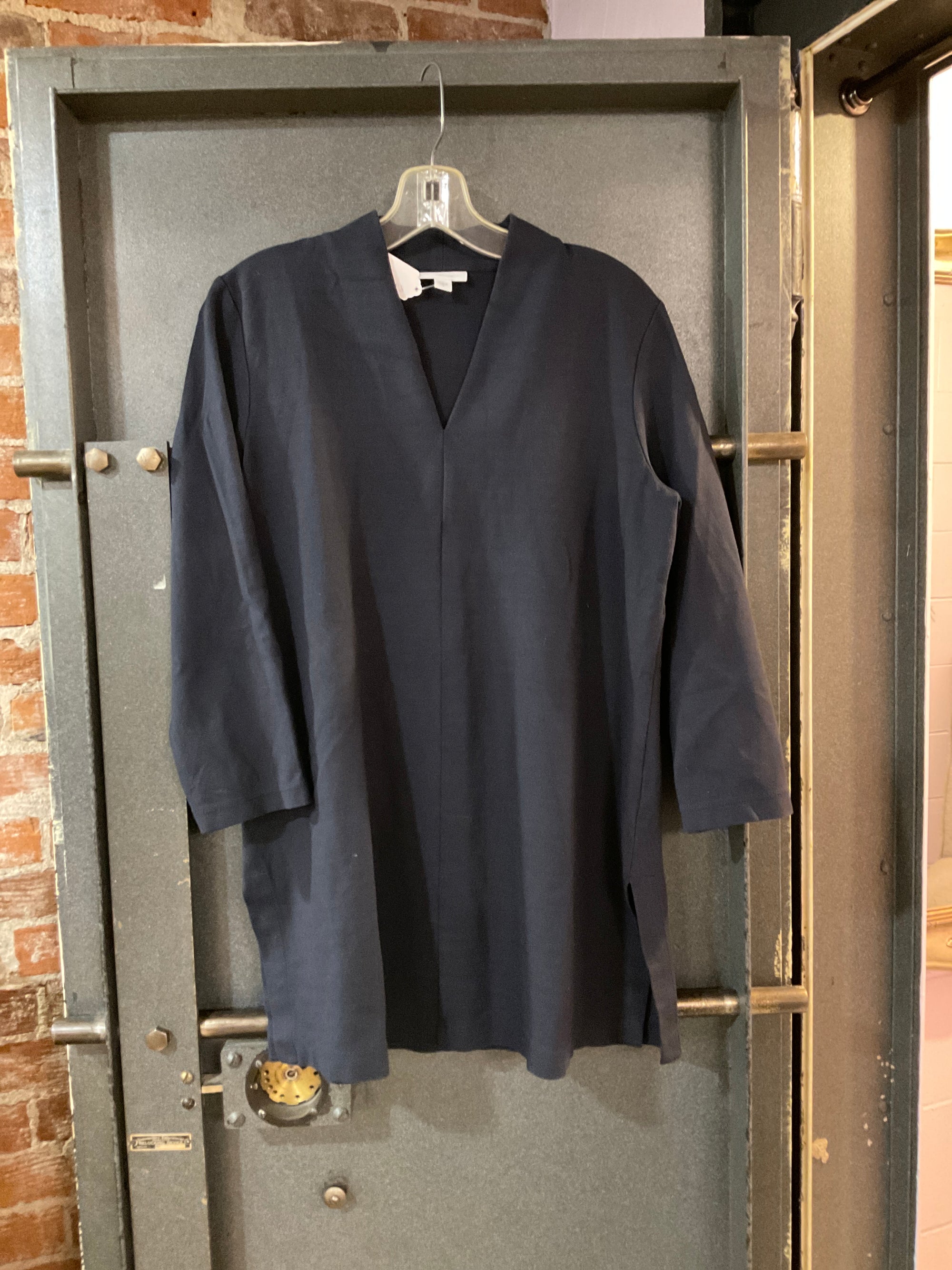 NAVY J JILL 3/4 SLEEVE TOP M