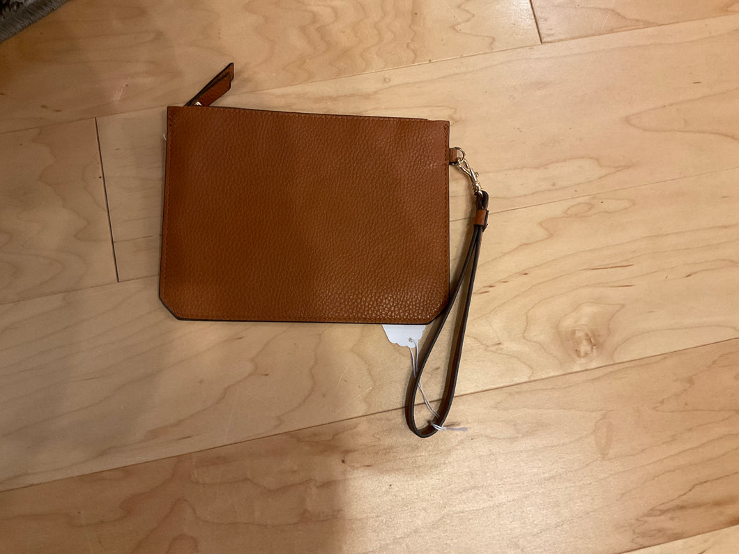 {{Client Code}} BROWN ANNE KLEIN wristlet