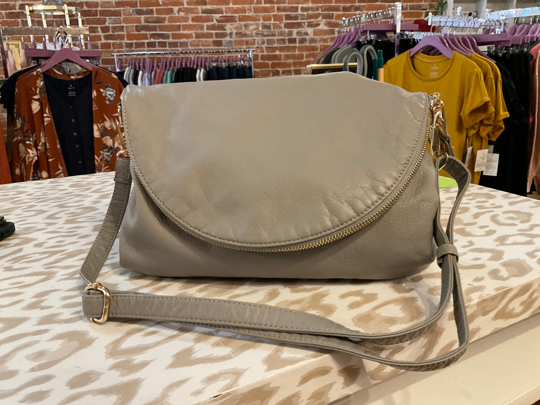 {{Client Code}} GREY UNKNOWN CROSSBODY PURSE