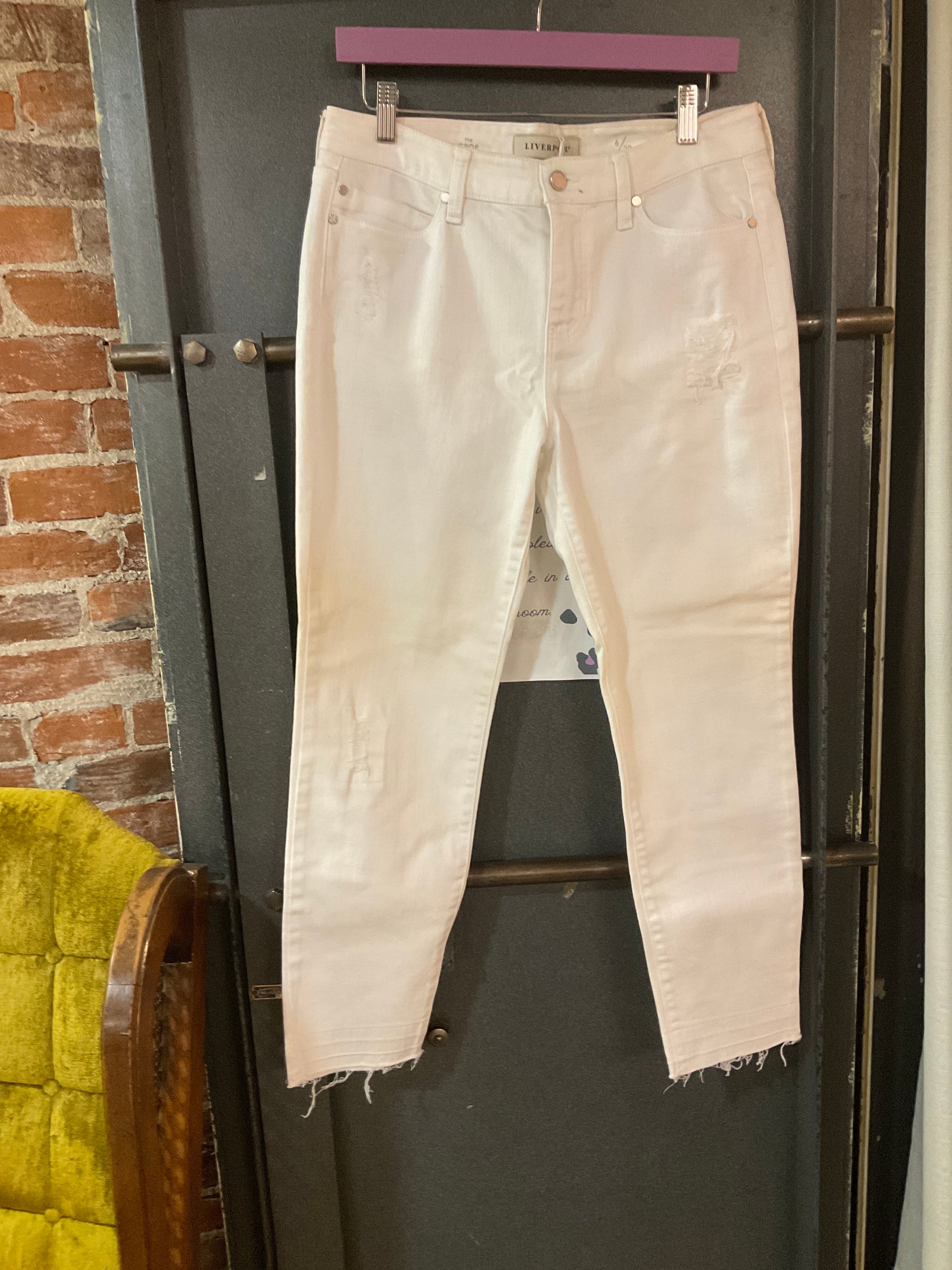 WHITE LIVERPOOL PANTS 6