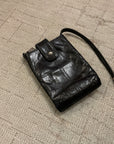 BLACK HOBO BAG