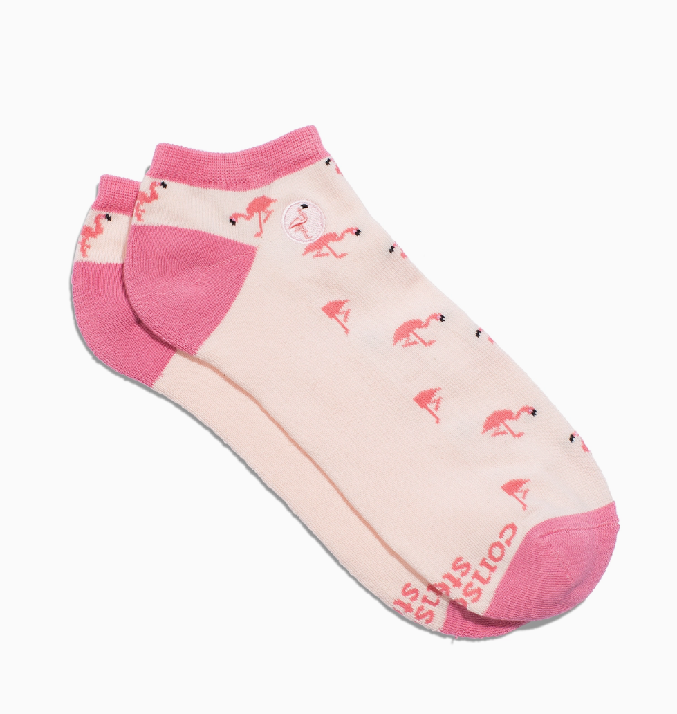 Conscious Step - Socks that Save Flamingos - Ankle